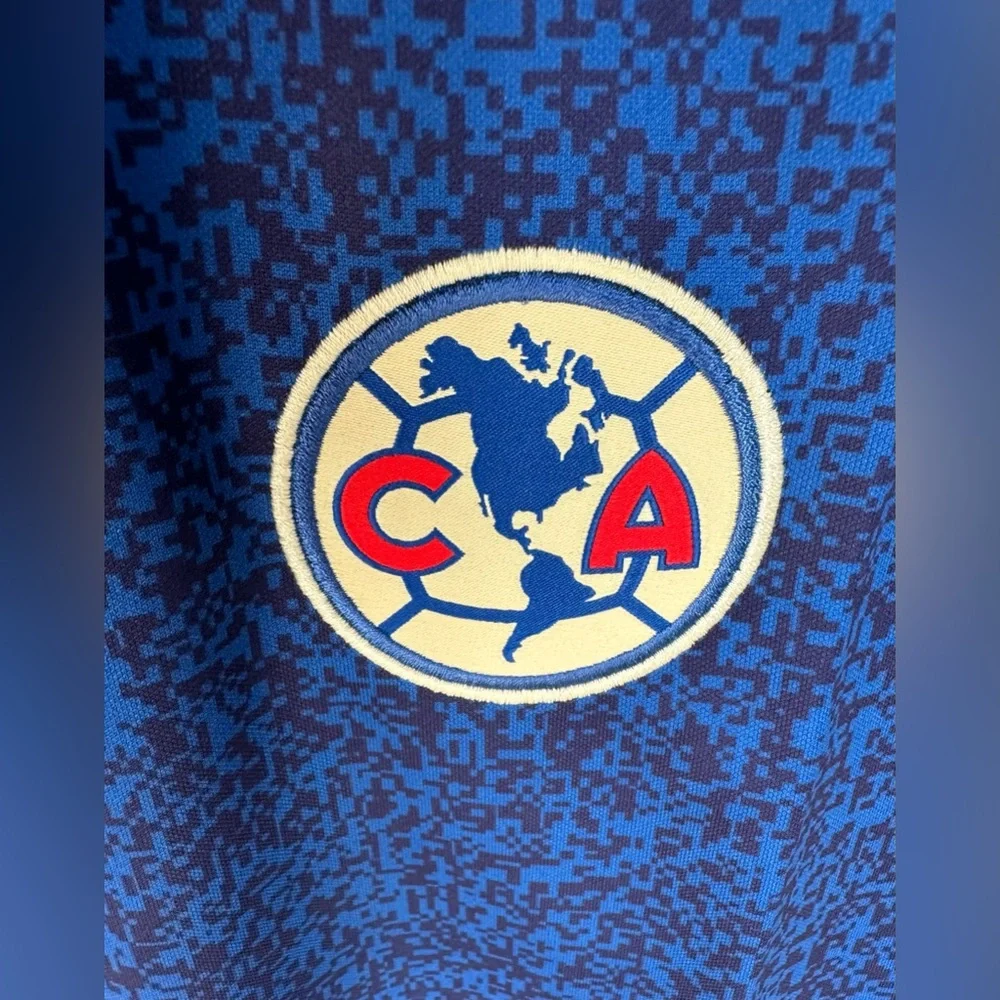 Club America Nike Dri-Fit 2023/24 Academy Pro Pre-Match Blue Jersey Size M NWT